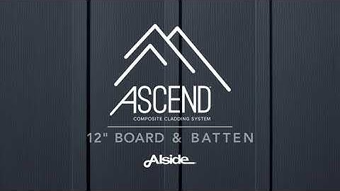 Introducing ASCEND® 12" Vertical Board & Batten
