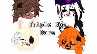 Triple Dog Dare Meme || Gacha Club Piggy || Ft. Foxy,Zizzy,Bunny And Doggy