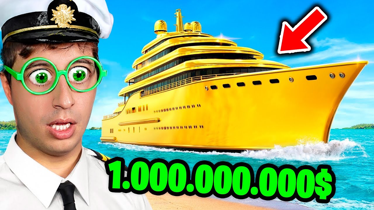 Yate de $1 vs Yate de $1,000,000,000 🚢🤑 (Reacción a MrBeast)