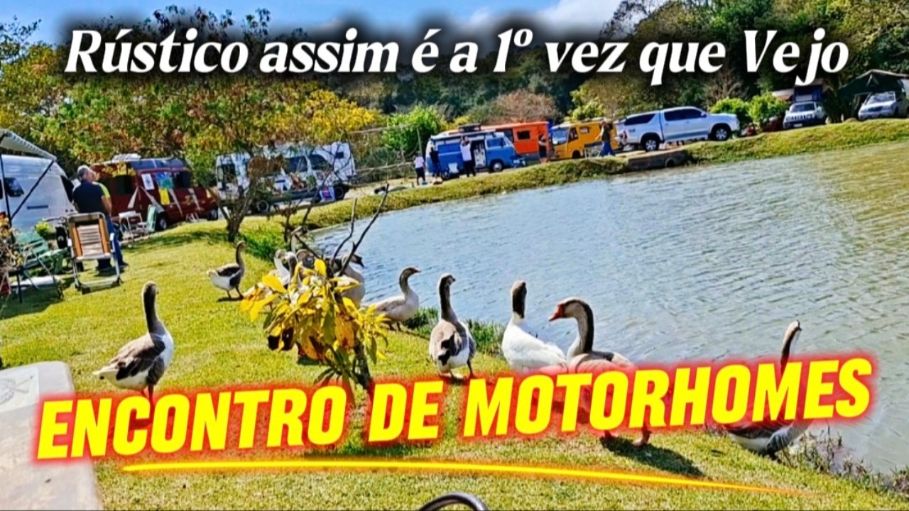 OS MAIS DIVERSOS MOTORHOMES! A cidade ficou cheia: Encontro de Viajantes!