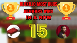 I got the world record bedwars duos winstreak! (3)