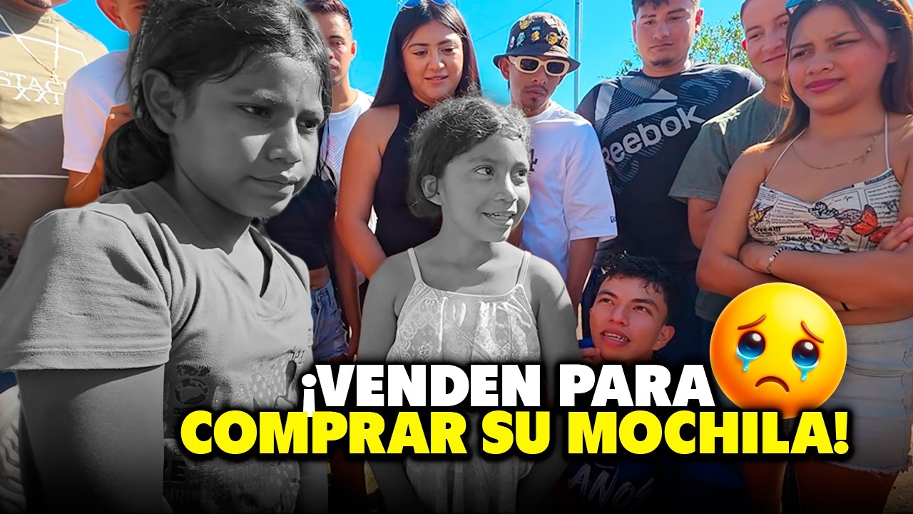 Salieron a Vender Para Comprar una Mochila e ir a Estudiar 🥺