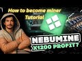 How to Become a Crypto Miner!⛏️ | Nebuminer Tutorial 2025 | Earn Free $30 Without Investment!😉
