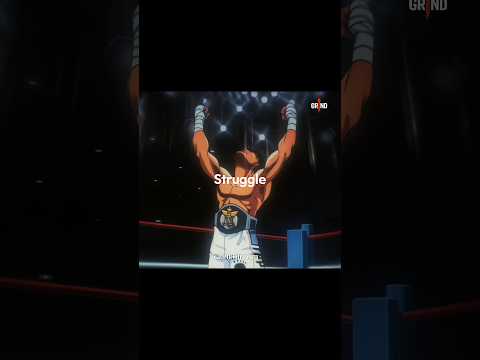 Success is loud The struggle was silent🥊 #grindmindset #animemotivation #hajimenoippo #fyp