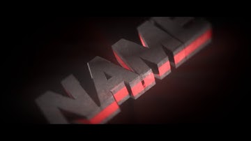 INSANE DUBSTEP RED INTRO TEMPLATE (B3D ONLY)