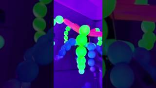 Neon chandelier mag pole install ballooncoach com