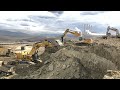 Amazing Mining Site With Caterpillar 6015B, Cat D9T Dozer, Cat 375, & Liebherr 934-Sotiriadis Mining