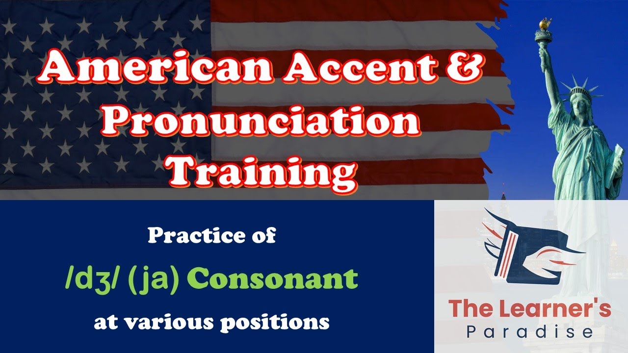 American /dʒ/ (Ja) Sound | American Accent & Pronunciation Training ...