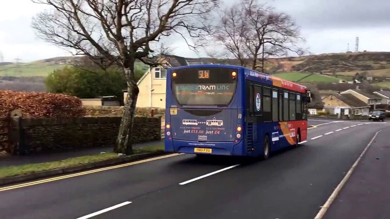 Stagecoach Bus Sheffield 36456 On SL1a At Bracken Moor Lane From