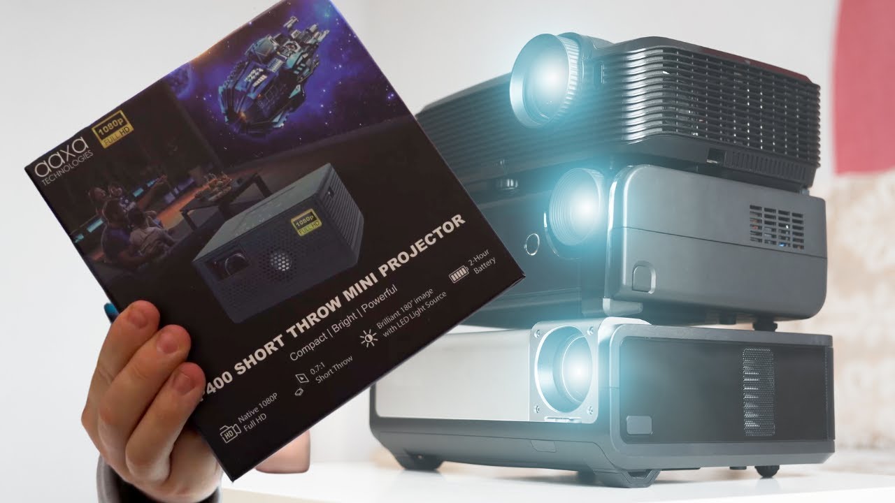 This AAXA P400 Native 1080p Short Throw Mini Projector is the best value on the market!