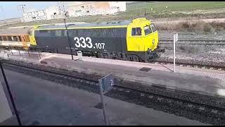 Grabación del tren de Cuenca