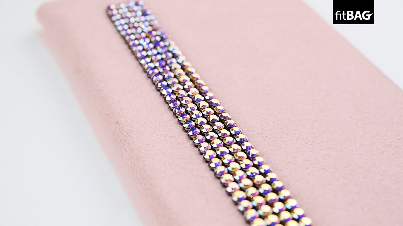 fitBAG Pop Series with Swarovski® Crystals -  Rose Stripe