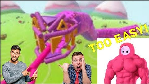 Is this the HARDEST MAP in FALL GUYS?!?🤔