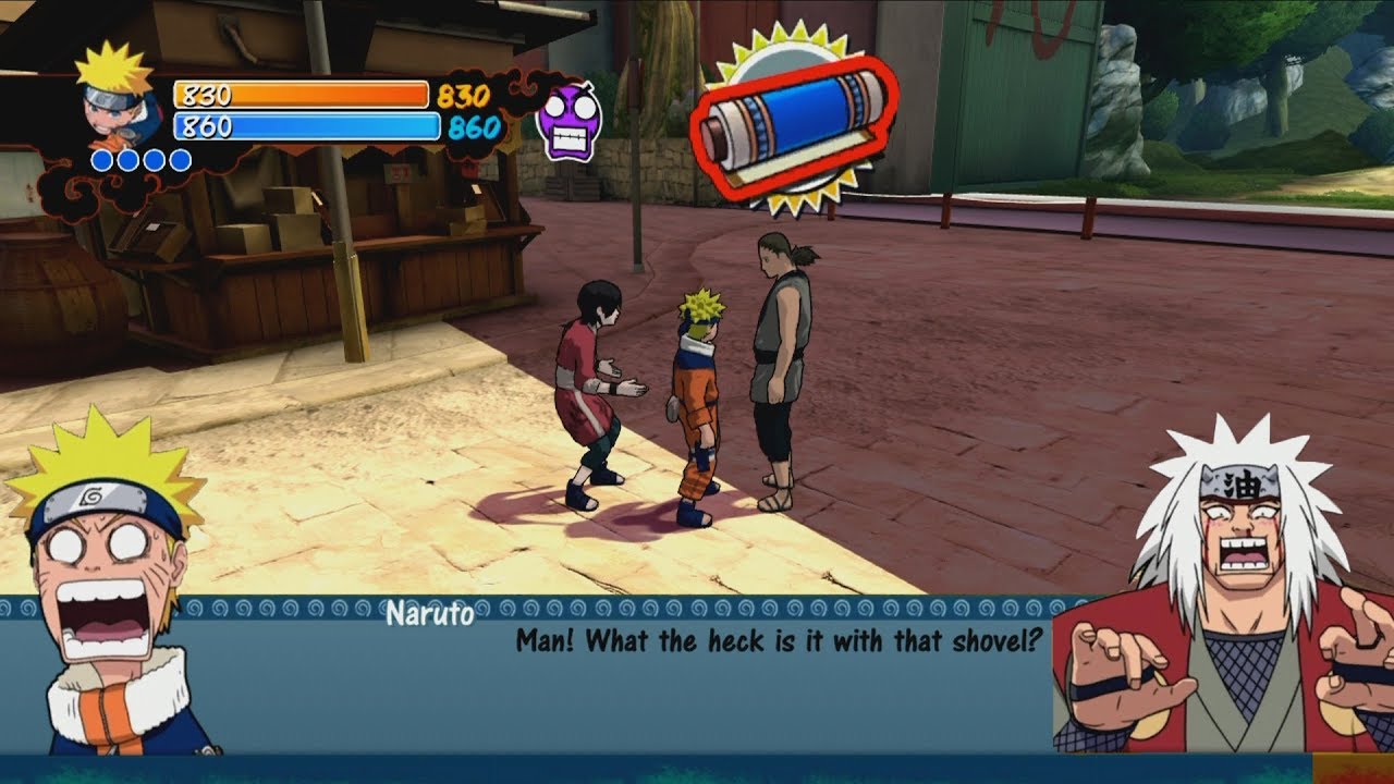 Naruto Rise Of A Ninja Pc Gameplay