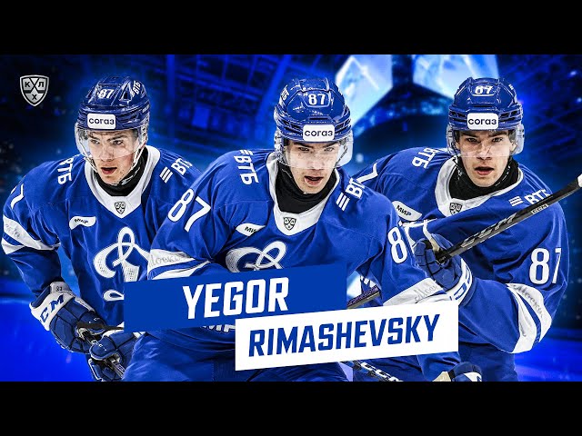 Yegor Rimashevsky is 19-year-old forward of Dynamo Moscow