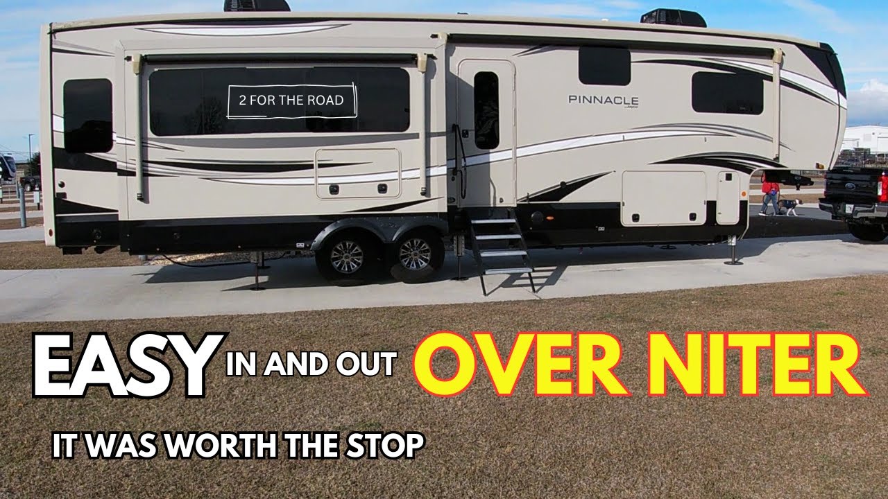 EASY IN AND OUT OVER NITE RV STOP SOUTH OF ATLANTA GEORGIA TIFTON OVERNITE RV IS FOR YOU