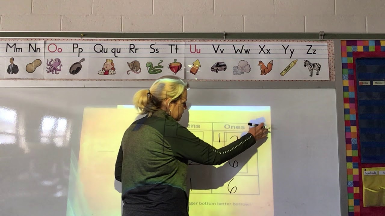 Subtraction with regrouping video 1 youtube