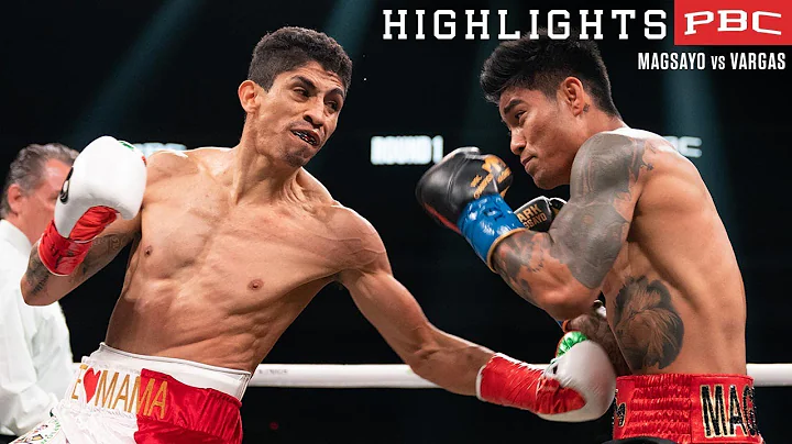 Magsayo vs Vargas HIGHLIGHTS: July 9, 2022 | PBC o...