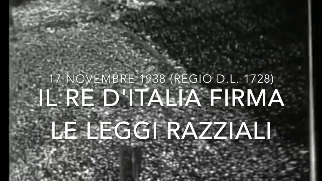 Il Manifesto per la difesa della razza e le leggi razziali italiane