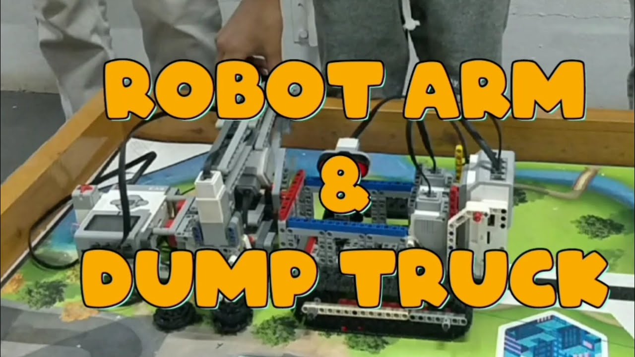 Robot Arm and Dump Truck | BigBodhiAcademy | Robotics stem 