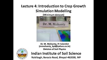 Minimum data set (MDS) in model calibration and validation.