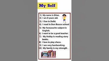 Self Introduction in English | About myself | introduce yourself in interview | essay on myself