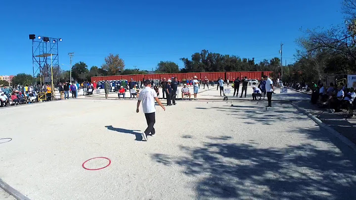2019 Petanque Amelia Island Open 1/4 final
