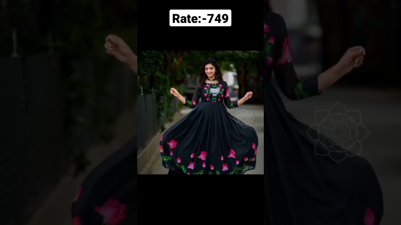 *GLOBAL TEX*GT BRAND launching parrot and cow  maxi gown.*RATE :- 749/-**₹FREE SHIPPING 📱9852563009