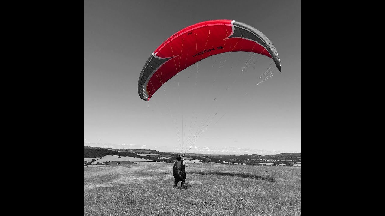 Paraglider Training for EP and CP on SARN Hill - Part 2 (20190907 142716)