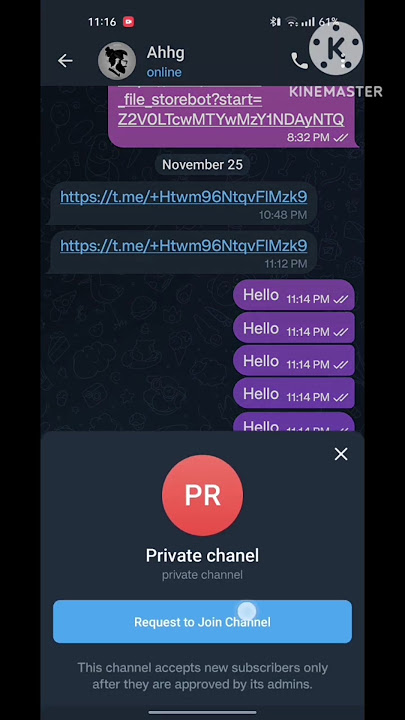 How to accept automatic join request in Telegram channel | How to create join request link 2024 #bot