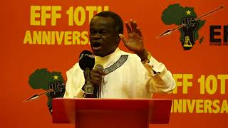 Professor P.L.O Lumumba Addresses EFF 10th Anniversary Lecture.