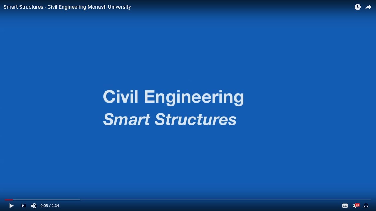 Smart Structures - Civil Engineering Monash University - YouTube