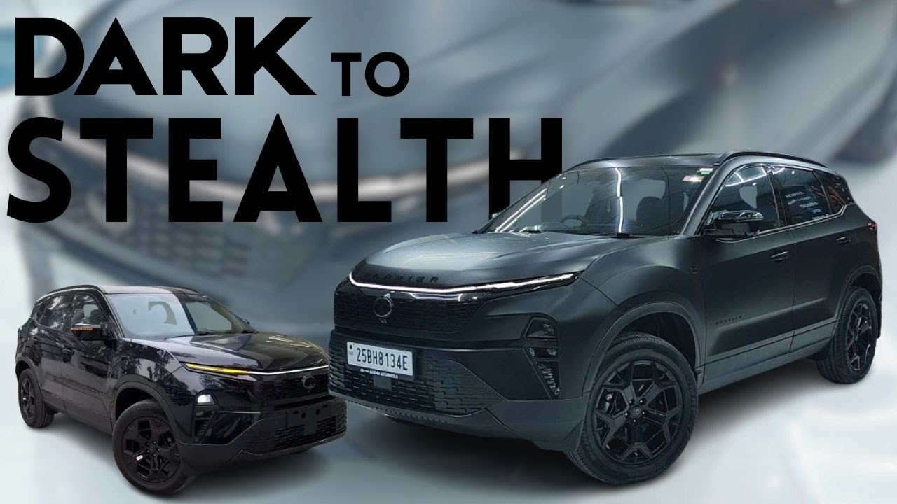 HARRIER GOES STEALTH MODE! FROM DARK EDITION TO STEALTH EDITION! 