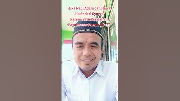 Jika Adam dan Hawa diusir dari Syurga karena satu kesalahan? #diusir  #darisyurga