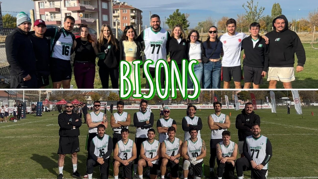 ERKEK FLAG FOOTBALL ŞAMPİYONASINI İZLEMEYE GİTTİK.