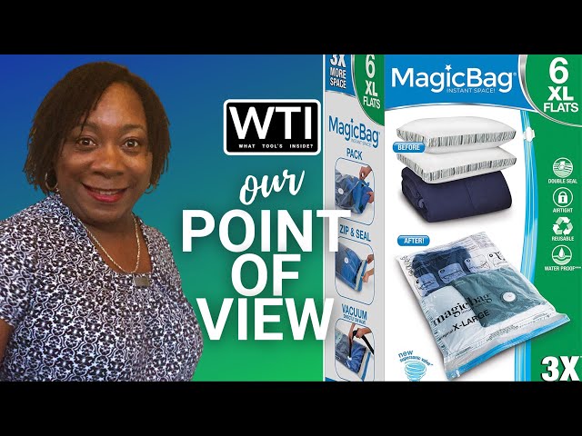Magicbag Vacuum Jumbo Bags Product Review - Great For Packing