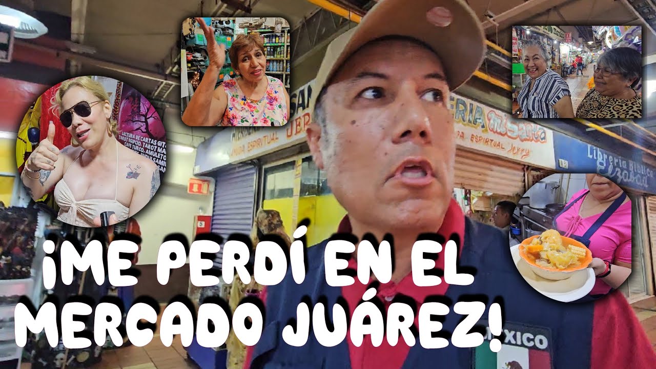 Visitar este mercado es toda una aventura...¡y algo más!