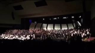 Hebron High School Cluster Concert 2016 - Dona Nobis Pacem