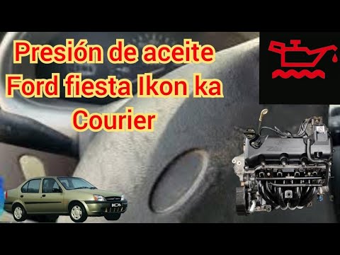 Presión de aceite Ford fiesta Ikon,ka,courier. - YouTube