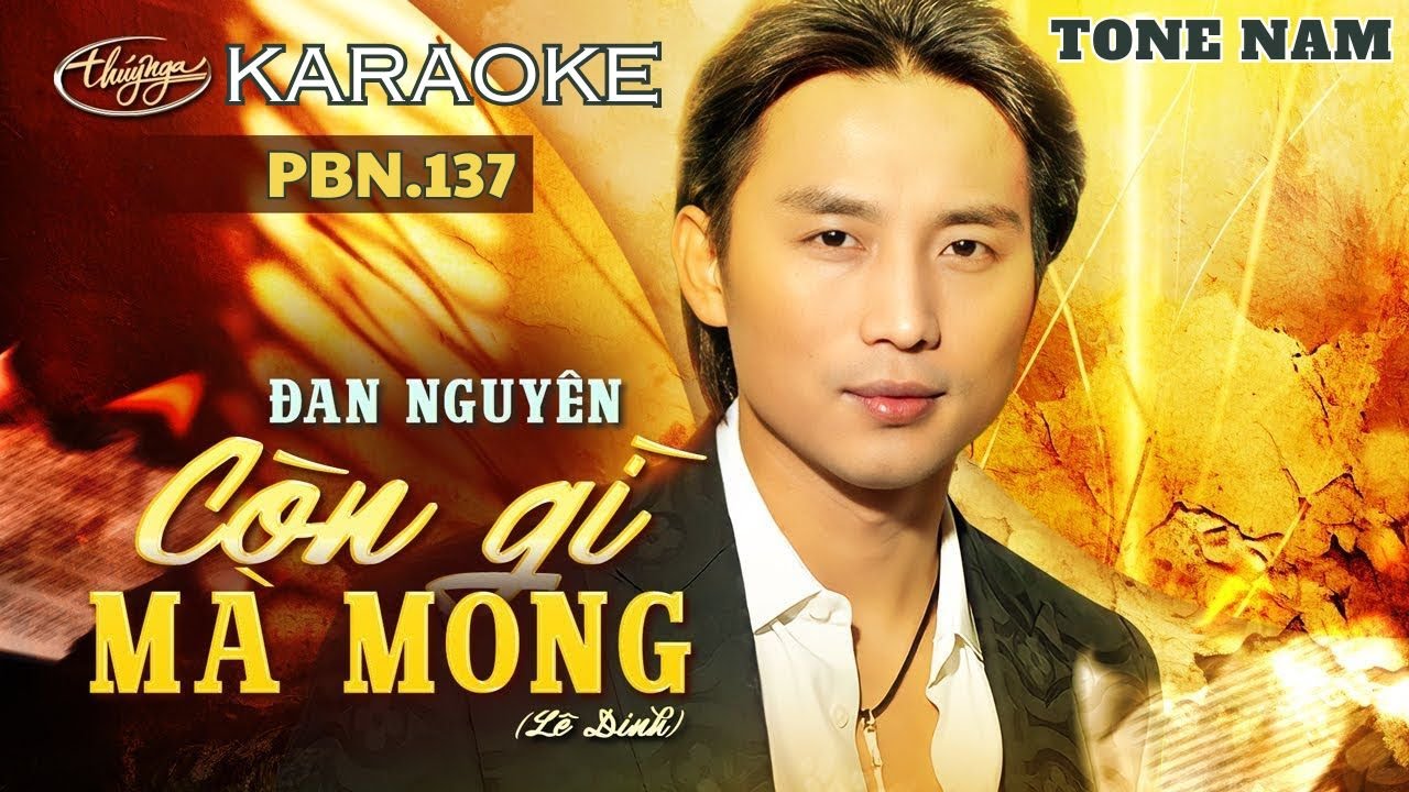 [KARAOKE CÀ PHÊ] Còn Gì Mà Mong - Đan Nguyên - tone Nam