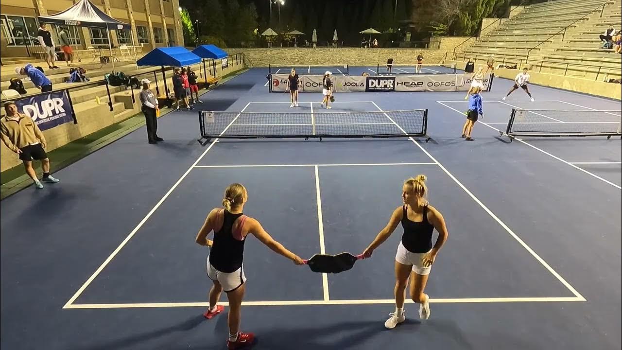 2023 DUPR Collegiate Pickleball Nationals / Playoffs FAU vs Utah