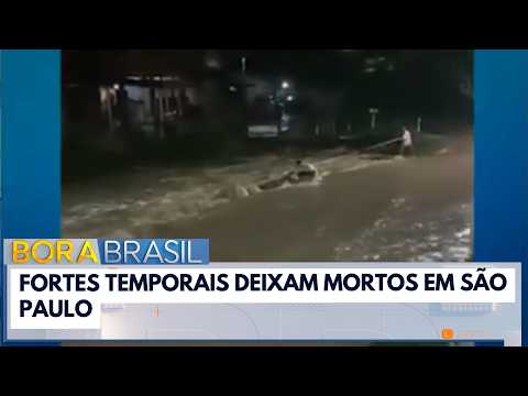 Heavy rains leave three dead in São Paulo | Bora Brasil