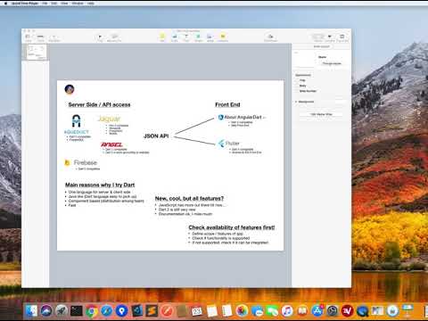 Available Dart Frameworks (Flutter, AngularDart, Aqueduct, Jaguar, Angel)