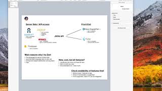 Available Dart Frameworks (Flutter, AngularDart, Aqueduct, Jaguar, Angel)