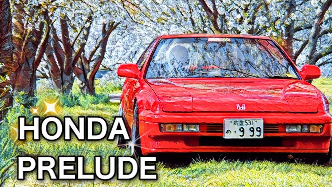 ホンダ プレリュード Honda Prelude 1991桜のトンネル ホンダ プレリュード Honda Prelude 1991桜のトンネル