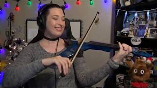 O Holy Night | Christmas Song | ThatViolinChick Electric Violin Cover