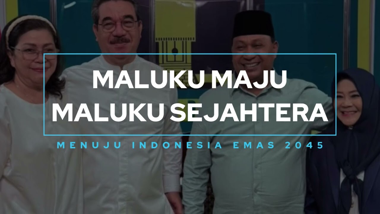SELAMAT ATAS DILANTIKNYA GUBERNUR DAN WAKIL GUBERNUR MALUKU 2025-2030