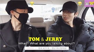 JIMIN and JUNGKOOK (지민 &amp; 정국 BTS) - Tom and Jerry version