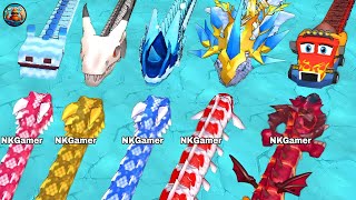 Snake Clash 🐍 Lv2600 to Lv3400! Insane Boss Battle in New Update 🔥😱