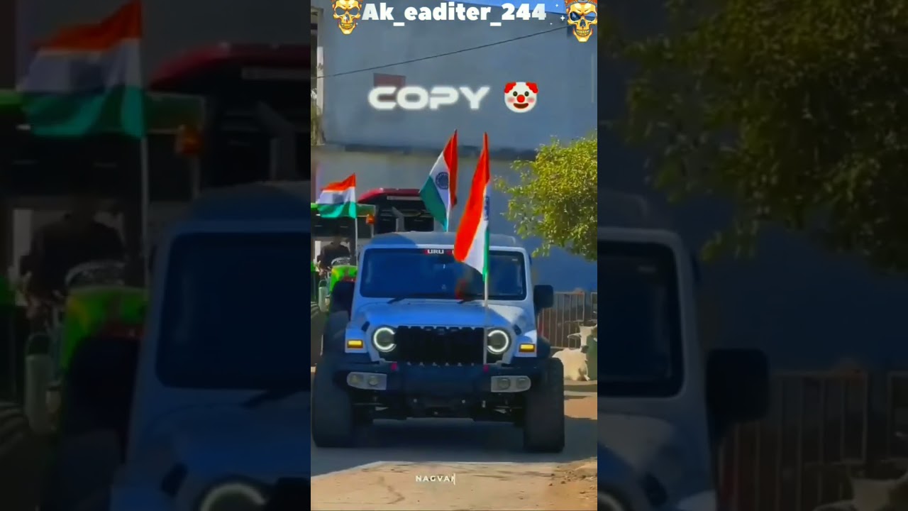 🇮🇳 Thar vs Tractor: Real Power of India! 💪🔥